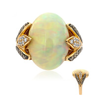 Anillo en oro con Ópalo Welo AAA (CIRARI)