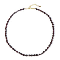 Collar en plata con Rodolita de Rajastán
