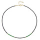 Collar en plata con Diamante negro (Riya)