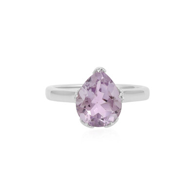 Anillo en plata con Amatista Rosa de Francia