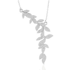 Collar en plata con Zircón