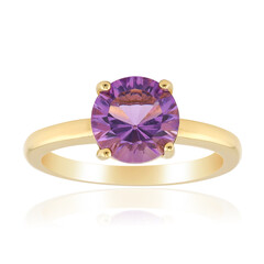 Anillo en plata con Amatista