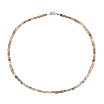 Collar en plata con Piedra de Luna