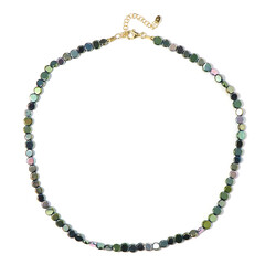 Collar en plata con Hematita mística