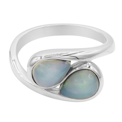 Anillo en plata con Ópalo de Welo