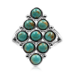 Anillo en plata con Turquesa de Tyrone