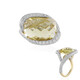 Anillo en oro con Cuarzo del Ouro Verde (SUHANA)