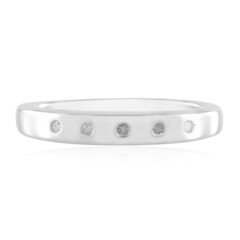 Anillo en plata con Diamante I2 (I)