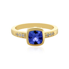 Anillo en plata con Tanzanita