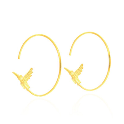 Pendientes en plata (M de Luca)