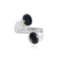 Anillo en plata con Ópalo de Mezezo (de Melo)