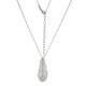 Collar en plata con Zircón (Adela Silber)
