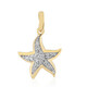 Colgante en oro con Diamante VVS1 (G) (Annette)