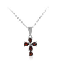 Collar en plata con Granate