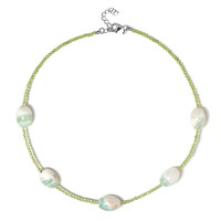 Collar en plata con Fluorita
