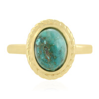 Anillo en plata con Crisocola