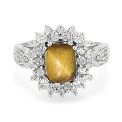 Anillo en plata con Ojo de tigre