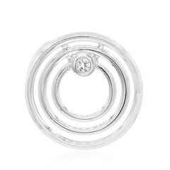 Colgante en plata con Topacio blanco