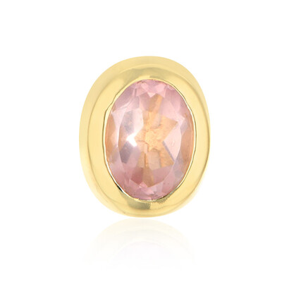 Colgante en plata con Cuarzo rosa (MONOSONO COLLECTION)