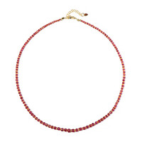 Collar en plata con Rubí de Madagascar
