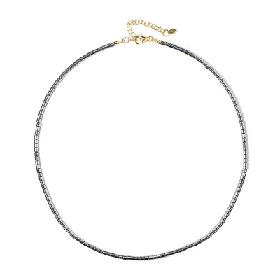 Collar en plata con Diamante plateados
