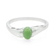 Anillo en plata con Crisoprasa imperial