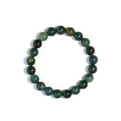 Brazalete con Ágata de musgo