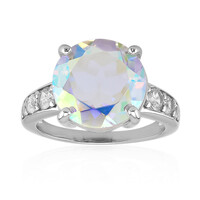 Anillo en plata con Cuarzo Rayo de luna