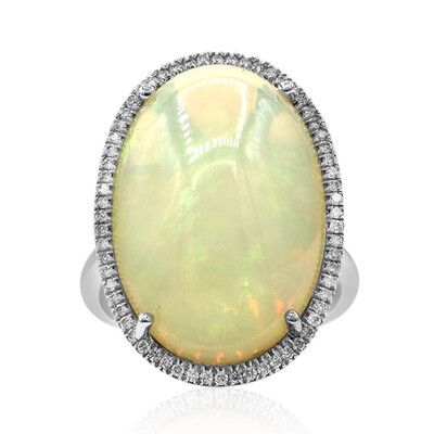 Anillo en oro con Ópalo Welo AAA (CIRARI)