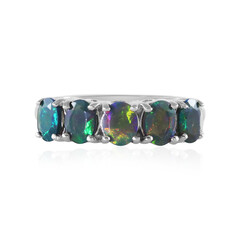 Anillo en plata con Ópalo de Mezezo