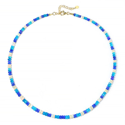 Collar en plata con Ópalo de Welo