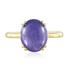 Anillo en plata con Tanzanita