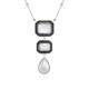 Collar en plata con Nácar (Dallas Prince Designs)