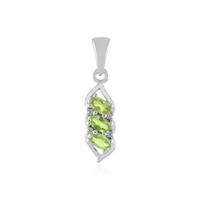 Colgante en plata con Peridoto de Arizona