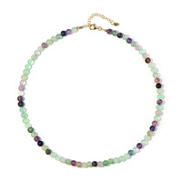 Collar en plata con Fluorita de Argentina