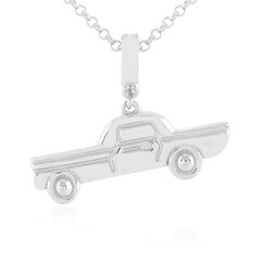 Collar en plata con Zafiro blanco