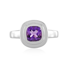 Anillo en plata con Amatista de Marruecos