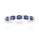 Anillo en oro con Zafiro azul Ceylon (CIRARI)