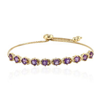 Brazalete en plata con Amatista
