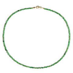 Collar en plata con Tsavorita de Tanzania