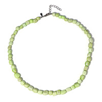 Collar en plata con Crisopacio limón