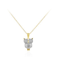 Collar en plata con Diamante I3 (I)