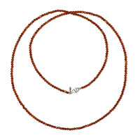 Collar en plata con Granate Hesonita