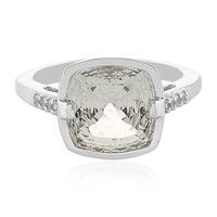 Anillo en plata con Topacio blanco majestuoso (PHANTASIA)