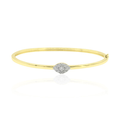 Brazalete en oro con Diamante SI1 (G) (Annette)