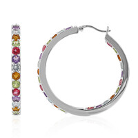 Pendientes en plata con Amatista
