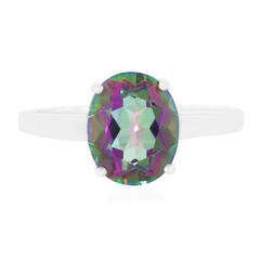 Anillo en plata con Cuarzo místico