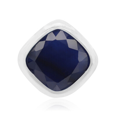 Colgante en plata con Zafiro azul (MONOSONO COLLECTION)