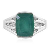 Anillo en plata con Grandidierita