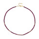 Collar en plata con Rubí de Mozambique (Riya)